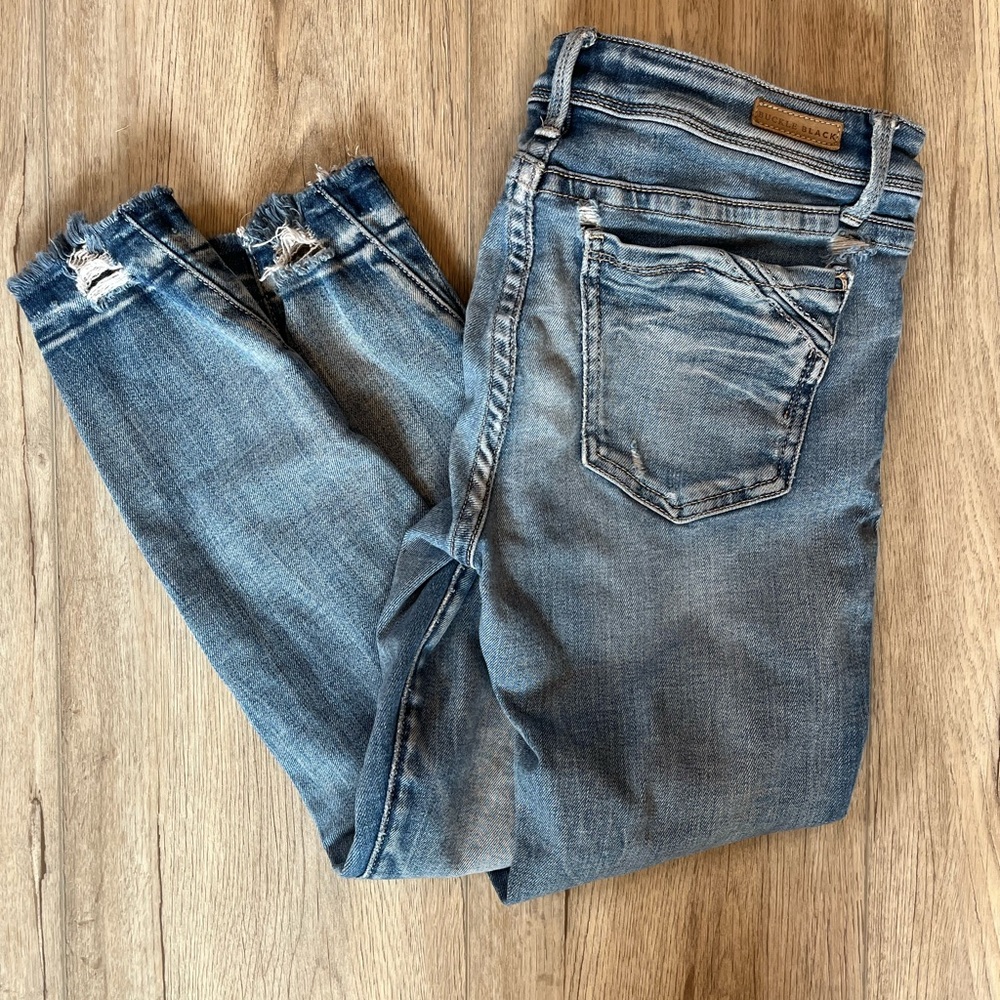 Buckle Black Jeans